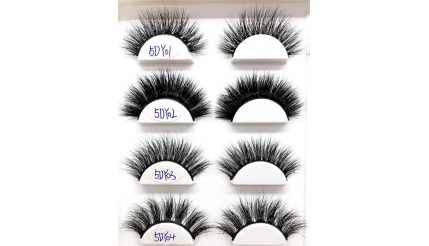 5D Real Mink Eyelashes Y01-Y04