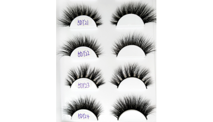 5D Real Mink Eyelashes Y21-Y24