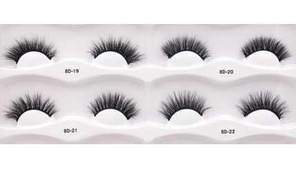 8D Silk Eyelashes 19-22