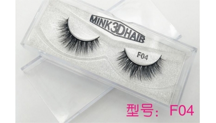 Hot Sell 3D Real Mink Lahses F04