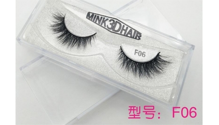 Hot Sell 3D Real Mink Lahses F06