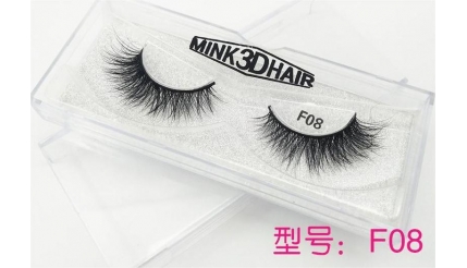 Hot Sell 3D Real Mink Lahses F08
