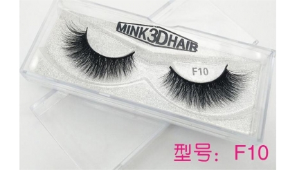 Hot Sell 3D Real Mink Lahses F10