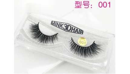 Wholesale price 3D Real Mink Lashes 001